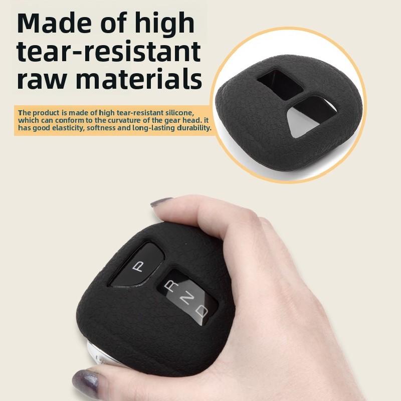 For BYD Qin PLUS DM-i 2026-2026 Car Automatic Gear Head Shift Handle Covers Shift Knob Grips Cover Shift Lever Cover Accessories