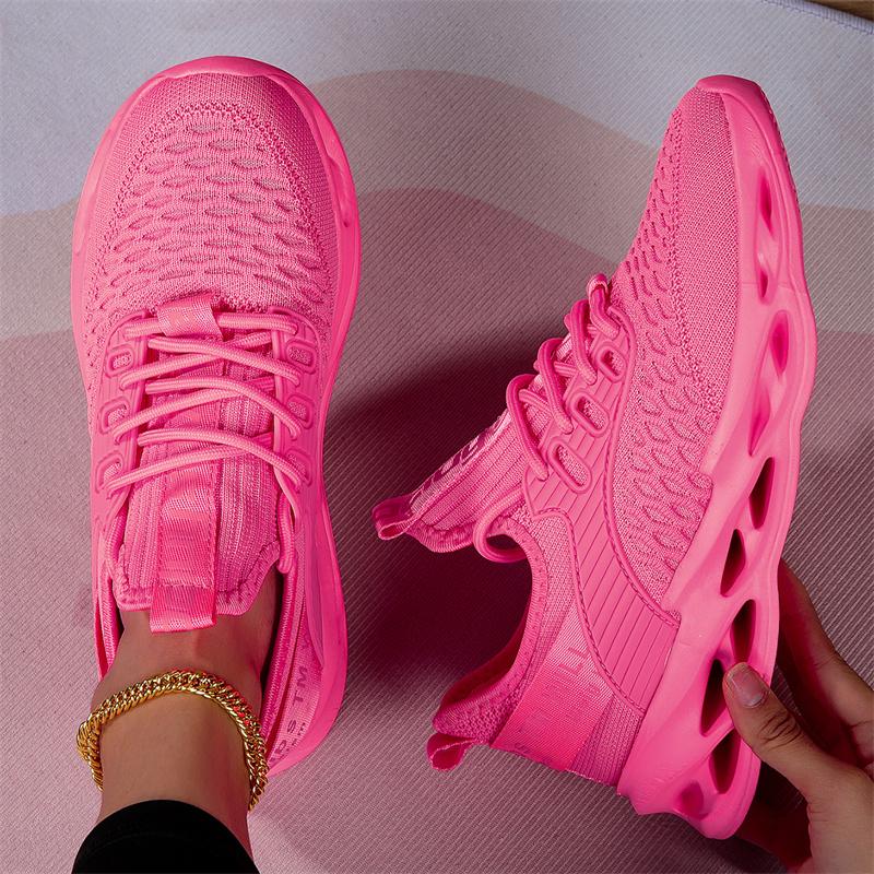 Fashion Red Running Shoes Men Women Blade Sneakers Mesh Breathable Casual Sports Shoes Unisex Lightweight Men's Jogging Shoes