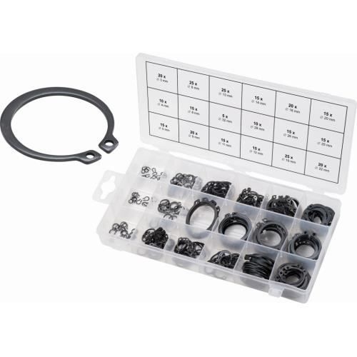 Circlips - KS TOOLS - 300 pcs - Extérieur - Coffret - Conforme DIN471