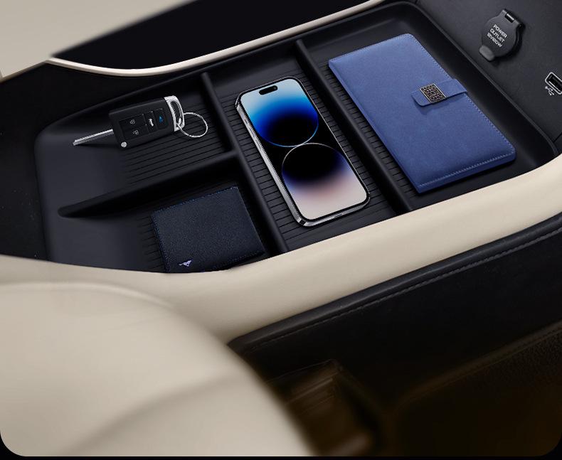 Compatible with Nano 06 and 2025 Dongfeng Car Armrest Storage Box and Decorative Accessories.