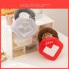 Heart Lock Plush Couple Bag Pendant With Puzzle Lock For Teen Gift