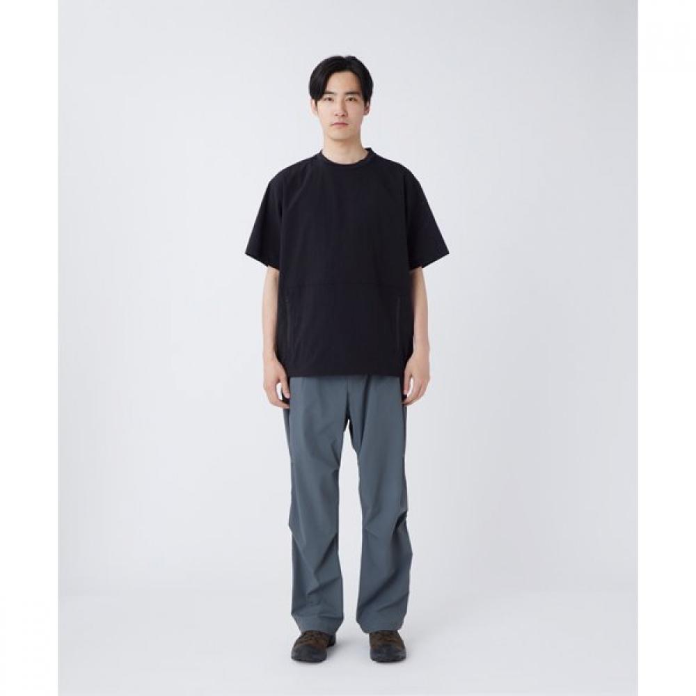 Snow Peak BreaThable Quick Dry T ShirT MenS cuT Sewn Black S cS 26Su015