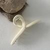 Large 13cm Frosted Versatile Hair Claw Clip - Simple, Practical Shark Clip Accessory