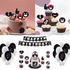 Birthday Tik Tok Party Supplies Tableware Decor Cupcake Topper Banner Accessorie