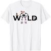 JVDRRY The Robot Funny Movie Holiday Women Men Costume T-Shirt