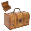 Memory Box Elegant Vintage Style Compact Portable Decorative Attractive Suitcase for Home Decoration