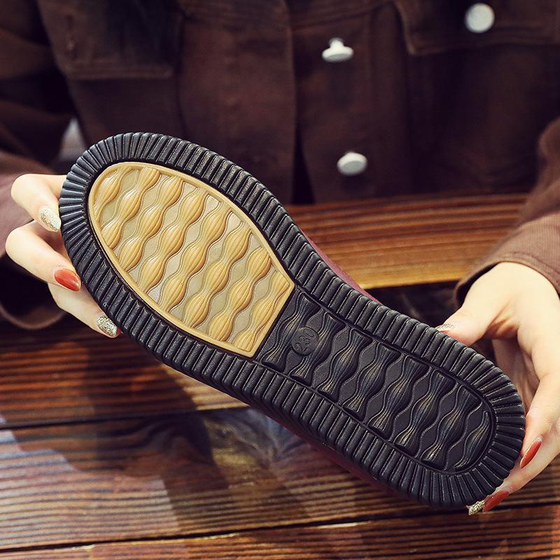 New Thermal Shoes Piled and Thickened Winter Middle-aged and Elderly Cotton Shoes