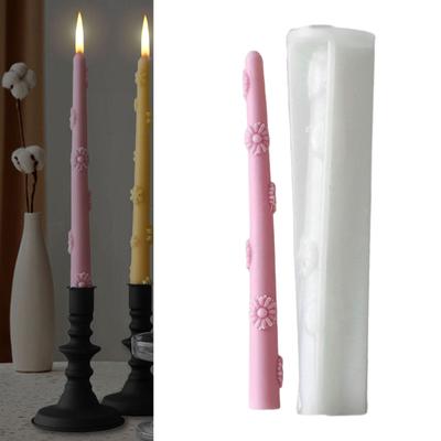 Stampo in Silicone Lungo Resistente al Calore Stampo in Silicone Ecologico per Candele a Barra Lunga Perfetto per Varie Occasioni