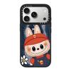 Denim Texture Fabric Phone Case for Apple 17 Promax/16PM/15 Pro/13 - Cute & Trendy Cartoon Design, Full Coverage.