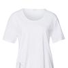 Hanro Cotton R Neck Top natuRal shiRt  78402 White  Sea bReeze 