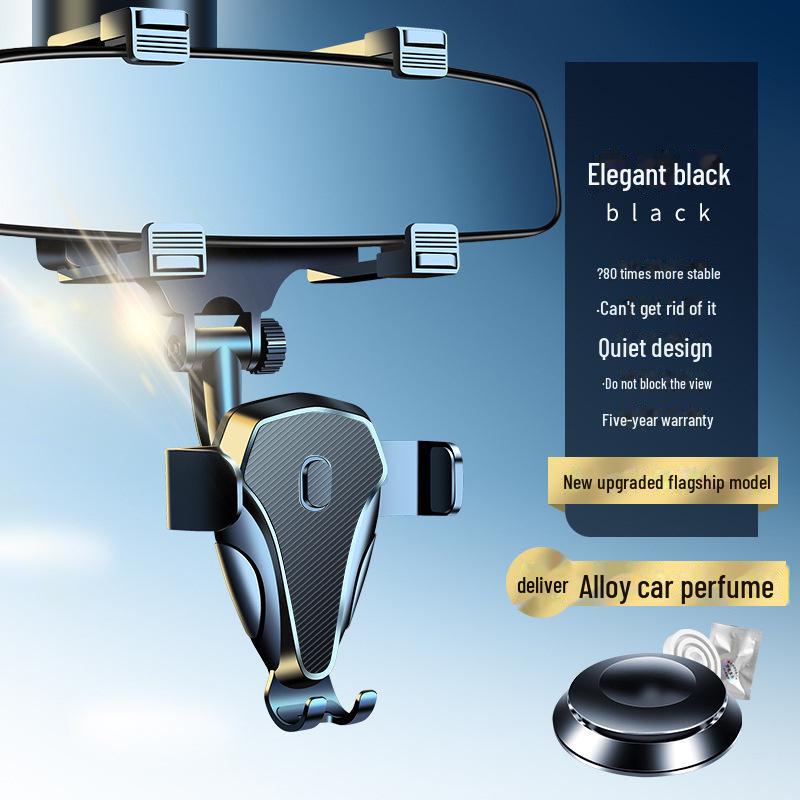 2025 Rearview Mirror Car Phone Holder with Navigation Support