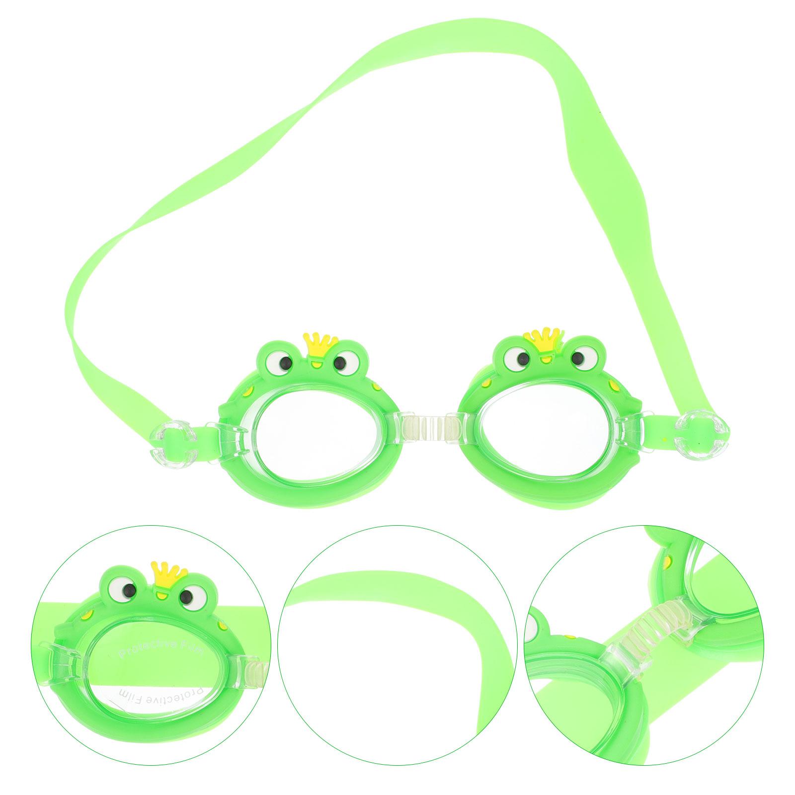 

Женские очки для плавания, детские очки для плавания с рисунком, силиконовые заглушки для носа для детей