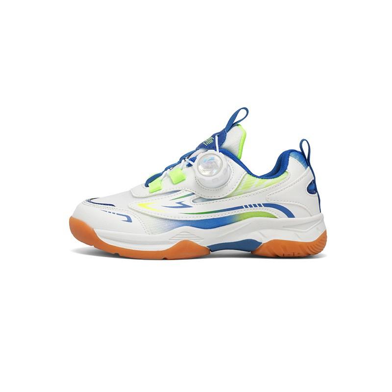 Kids Badminton Shoes Boys Girls Lightweight Breathable Outdoor Sport With Non-Slip Sole Shock Absorption