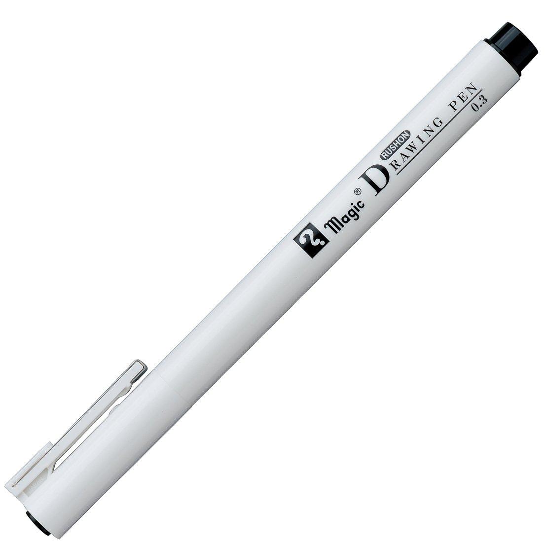 

Magic pen Lashon drawing pen black 10 pieces water-based 0.3 B-MRD-03-T1