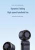 Portable USB Foldable Handheld Fan with Strong Wind and Neck Hanging Option