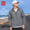 Hodo Men's Hooded Ice Silk UPF40+ Sun Protection Jacket