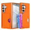 Matte Hard PC Card Slot Holder Shockproof Phone Case for Samsung Galaxy Z Fold 8 Ultra Fold 7 6 Folding Protective Back Cover