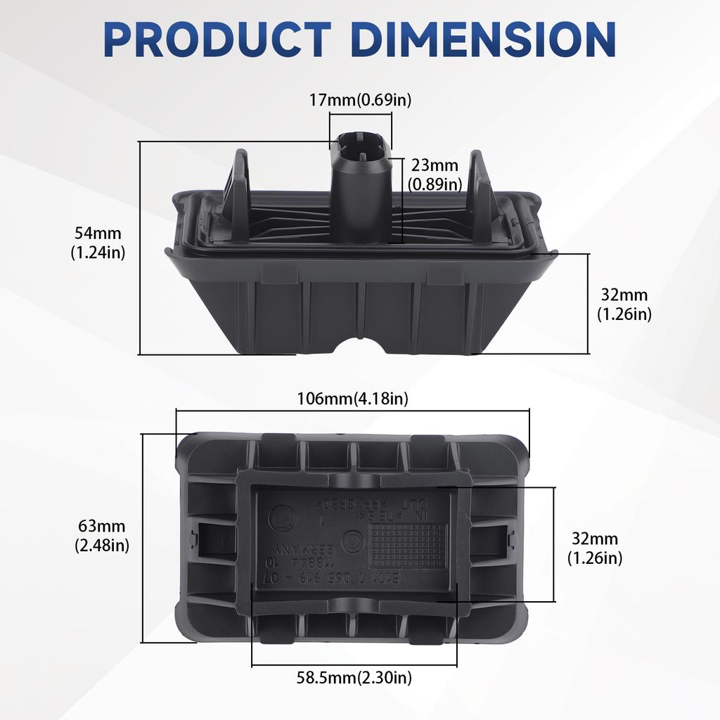 FOR BMW 5 SERIES E60 E61 X3 F25 2010-2017 SUV X4 F26 2013-2018 SUV Undercarriage Lifting Pad OE 51717065919 Car Support Jack Pad