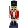1PC 23cm Wood Christmas Nutcrackers Ornament Decorations Gift Walnuts King Soldiers Puppet Doll Decorations