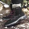 Couples' Matching Snow Boots Winter Fleece-Lined Thermal Boots Men's & Women's Cold-Resistant High-Top Outdoor Short Boots Cotton-Lined Footwear