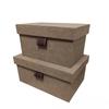 Leather Storage Box Clothes Organizer Boxes Large Accessory Organization Case Luxury Bedroom Closet Organizing Cases Furniture