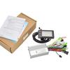 250W 350W 24 48V 36 60V Controler Motor Bicicletă Electrică cu Panou Afișaj LCD Kit Controler Viteză Motor Bicicletă Electrică Trotinetă
