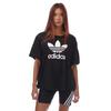 Womens/Ladies Trefoil Plus Short-Sleeved T-Shirt