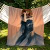 Singer M-Mylene Farmer Blanket Suitable For Sofas Beds Offices Cars Outdoor Travel An Ideal Gift For Friends Family