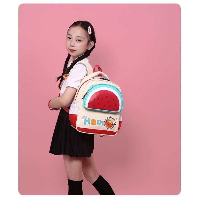 Adorable Toddler Backpack Lightweight Nylon Cute Cartoon Design For School