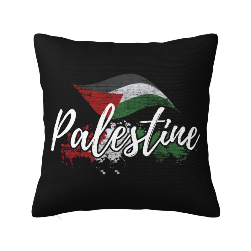 Arabisch Ethnisch Keffiyeh Kissenbezug cm Dekorative Kufiya Kunst Kissenhülle Quadratisch Polyester Kissenbezug