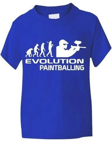 

Evolution Of Paintballing Sport Kids Girls Boys T-Shirt Birthday gift Age 1-13 4XL