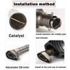 51mm*38mm Universal Motorcycle Exhaust Muffler Catalyst DB Killer Silencer Noise Sound Eliminator for Akrapovic for SC