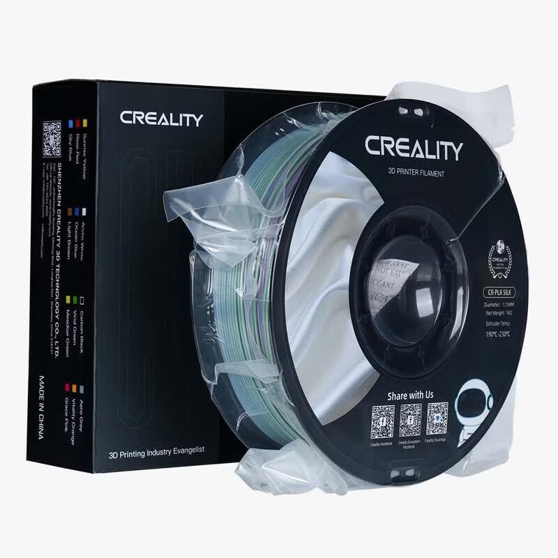 Creality CR-Silk PLA Rainbow Gradient 3D Printer Filament