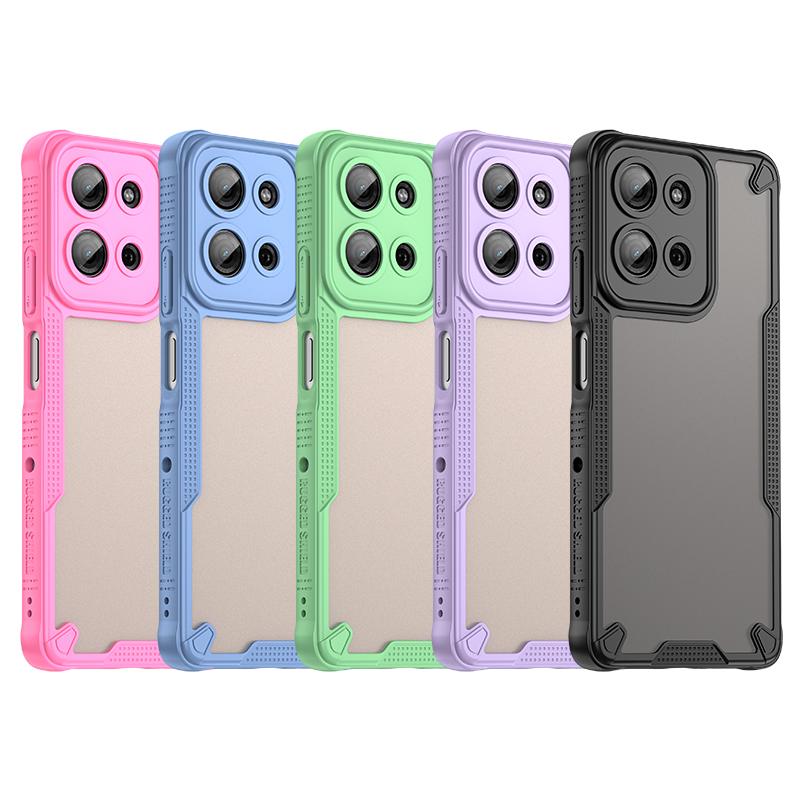 Hybridní Odolný Ochranný Pancéřový Kryt Pro Motorola Moto G35 G55 G75 5G Kryt Nárazuvzdorný Coque Fundas Capa