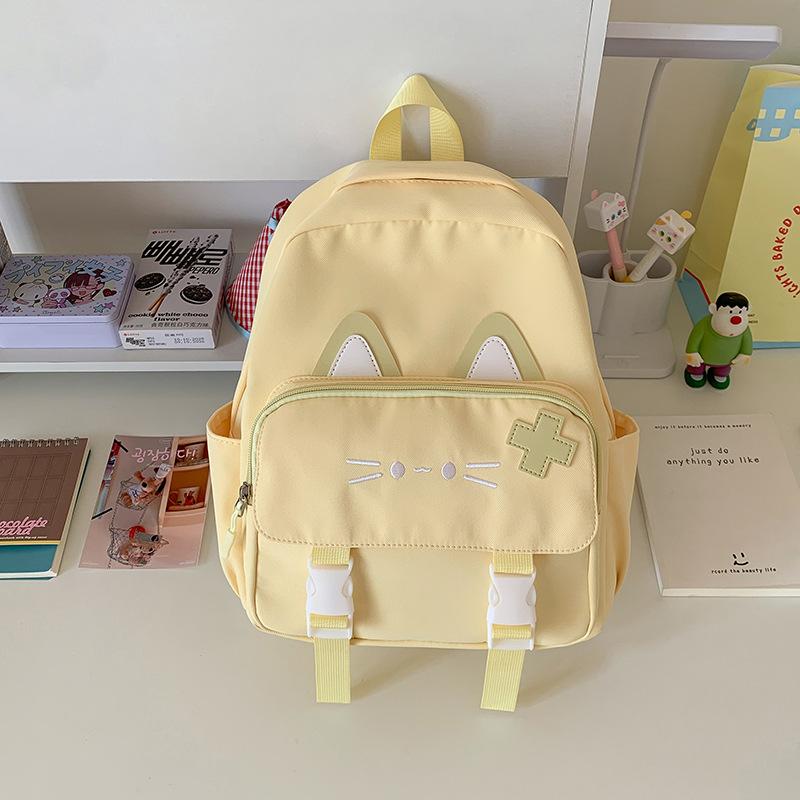 Schoolbag high-value new campus style cute student bag girl soft girl travel backpack go out to play small backpack