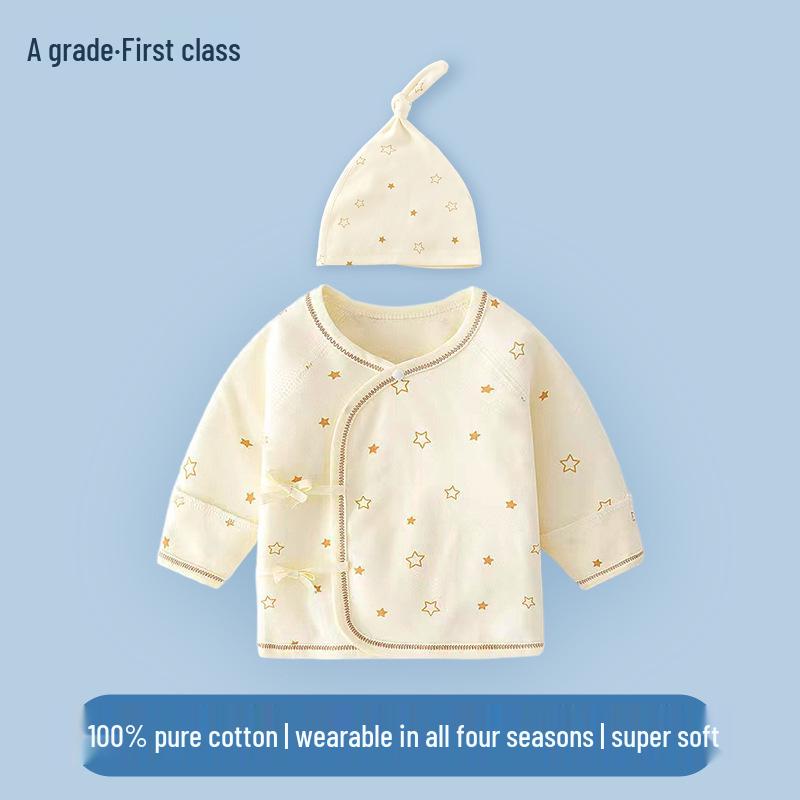 

Костюм монаха из чистого хлопка для новорожденного: Топ без косточек для младенца 0-1 месяц на весну и осень 52