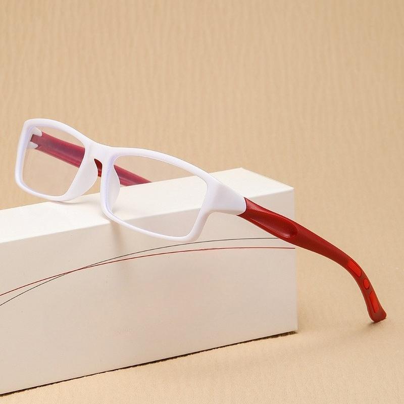 Vintage Sqaure Frame Reading Glasses for Women Men Unisex Blue Light Blocking Computer Eyewear Retro HD Len Presbyopia+1.0+4.0