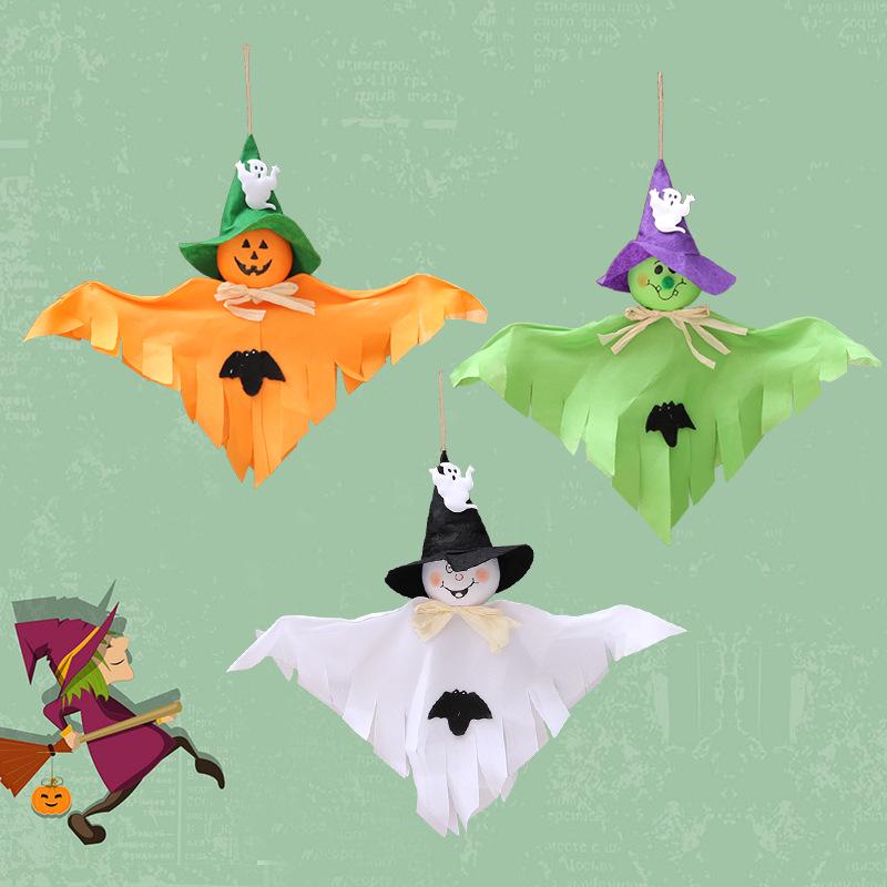 Halloween Ghost Hanging Decoration Indoor/outdoor Specter Party Bar Supplies Hanging Garland Event Decoraciones Para Fiestas