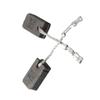 2Pcs For Bosch 1607000V37 Carbon Brush For Angle Grinder GWS 12-125 E64 6*10*16mm Replace Part Power Tool Accessories