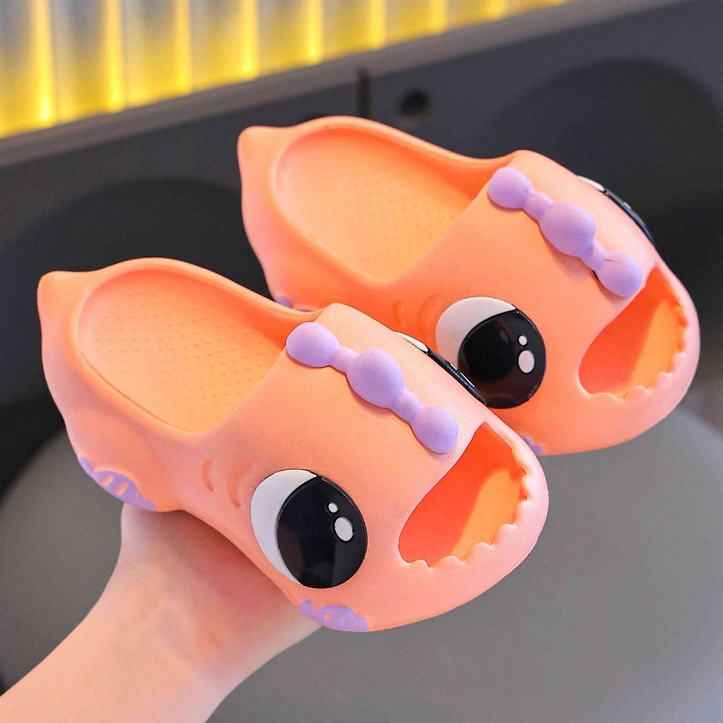 Summer Children's Sandals Boys Cute Non-Slip Soft Bathroom Shower Girls Baby Parent-Child Home Slippers