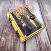 Leather Journal, Leather Dairy, Notebook, Deckle Page Sketchbook, Dream Journal, Personalized Gift, Halloween Gift, Journals for Writing.