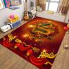 Kinesisk Drage Teppe 3D Trykk Dyr Tegneserie Mytisk drage Områdeteppe Stue Lekematte Gang Entrédør Dekor