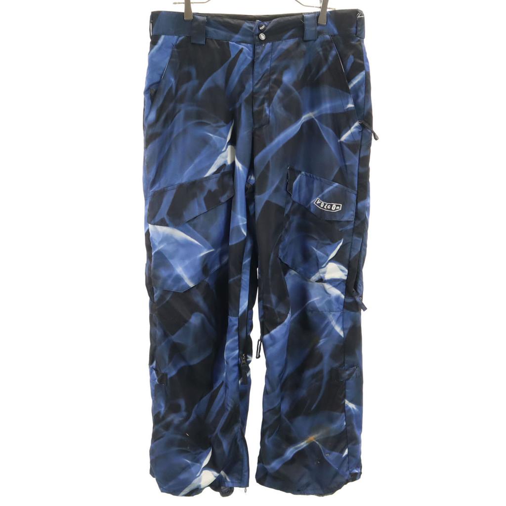 VOLCOM Skiing Pants M Blue Men's Used