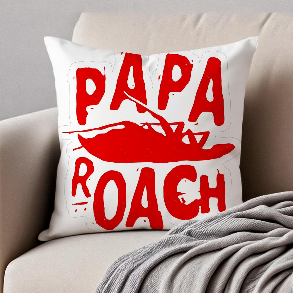 Classic PPapaS RRoach Cushion Cover Pillowcase Antidustmite Invisible Zipper Short Plush Sofa Cushion