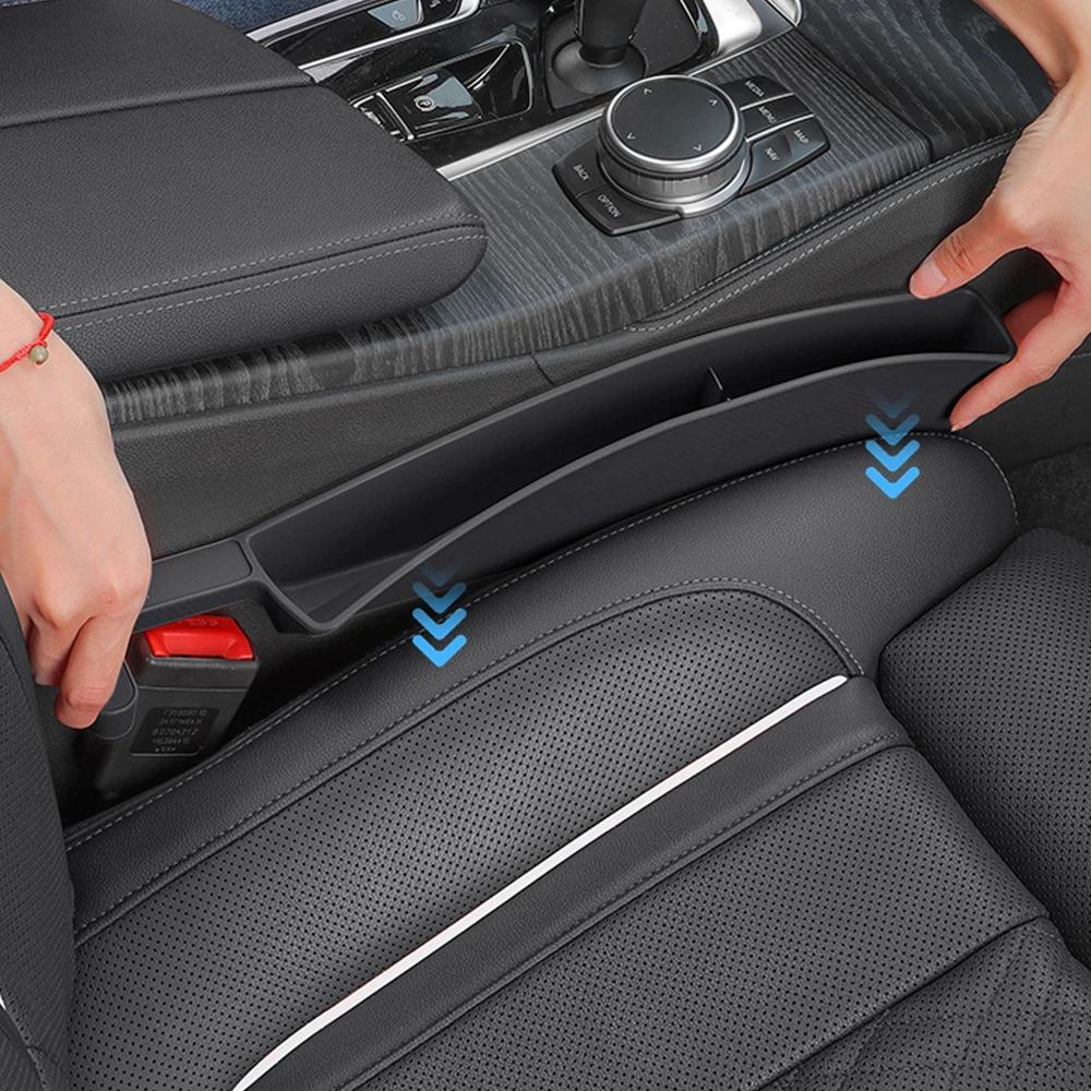 2025 New 2PCS Car Seat Gap Storage Box Fill Auto Seat Gaps To Prevent Cell Phones From Falling Universal Tool Kit Accessories