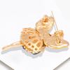 Alloy Ballet Dancer Brooch Pin Comfort Fit for Long Hours Use in Workplace School Multifunctional Accessory