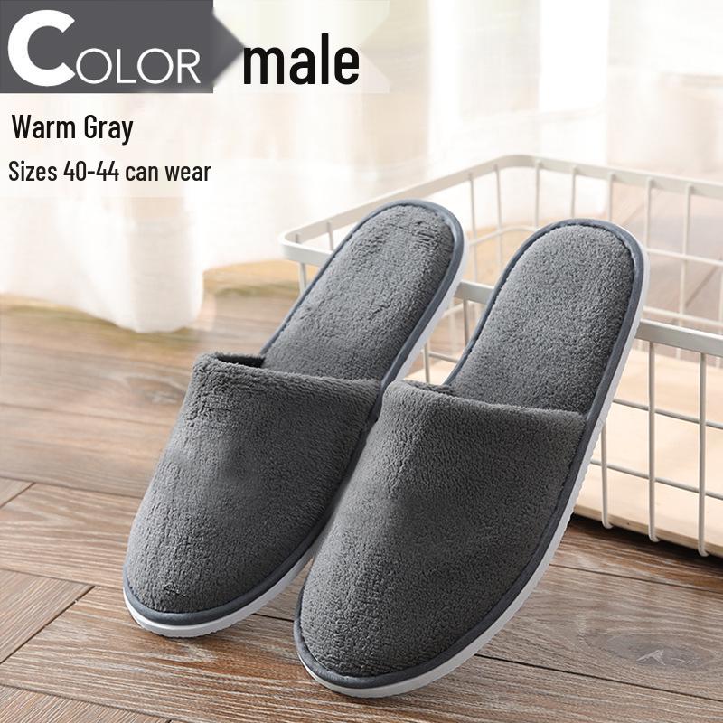 Disposable Coral Slippers for Hotels, B&Bs, Aviation, and Beauty Salons