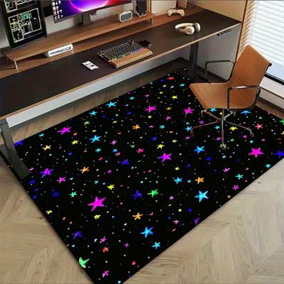1PC Stars Space Extra Large Non Slip Floor Carpet, Office, Family, Bedroom, Studio Large Area Rug Indoor Rugs