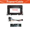 9/10 Inch Car Radio Stereo Android GPS Multimedia Radio Fascia Panel Dashboard Frame Kit For Kia K5/Optima 2016-2019.