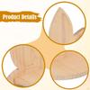 Wooden Wall Display Organizer Shelf Easy Installation Multipurpose Storage Rack for Living Room